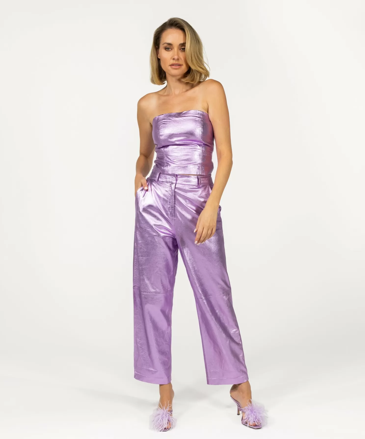 Ibana Taar Metallic Soft Lilac New